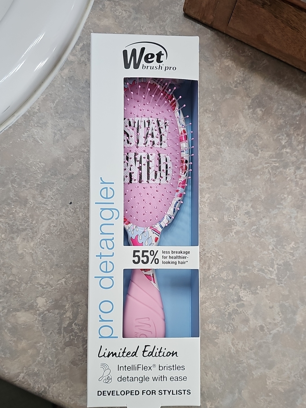 Wet Brush Pro Rodeo Rebel Detangler Hair Brush - Pink (Limited Edition)